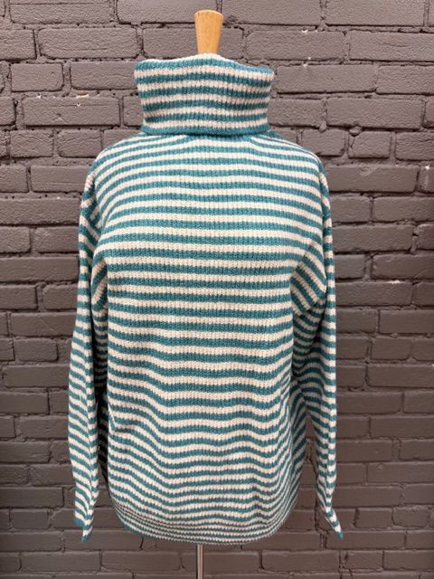 Taylor Striped Turtleneck Sweater