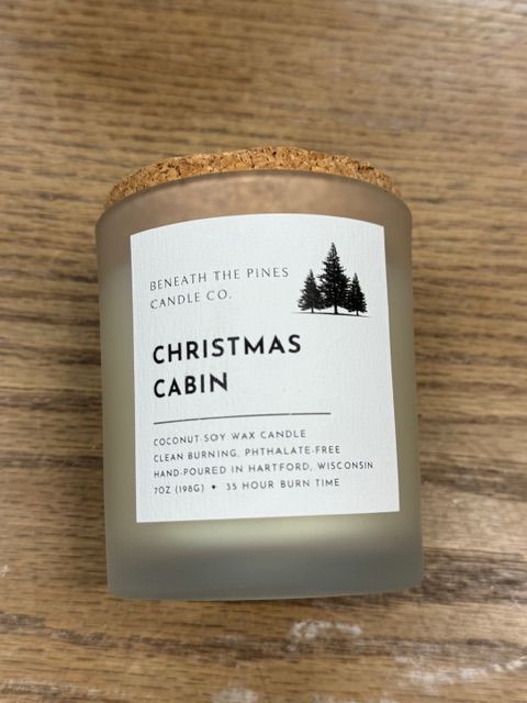 Christmas Cabin Candle