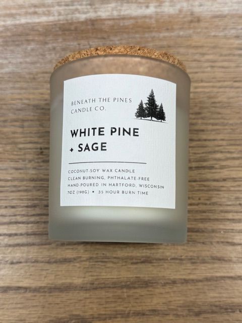 White Pine + Sage Candle