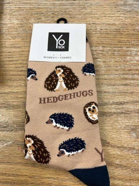Women's Crew Socks- HedgeHugs