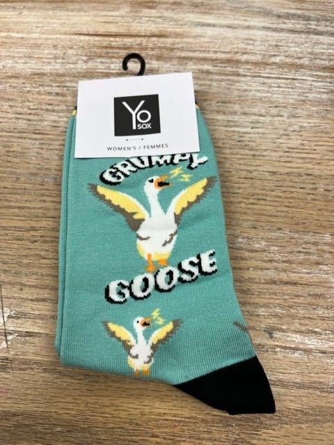 Women's Crew Socks- Grumpy Goose