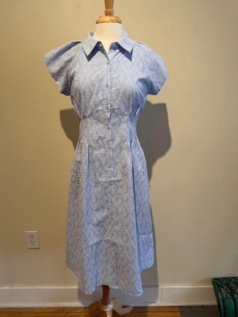 Faith Floral Gingham Midi Dress