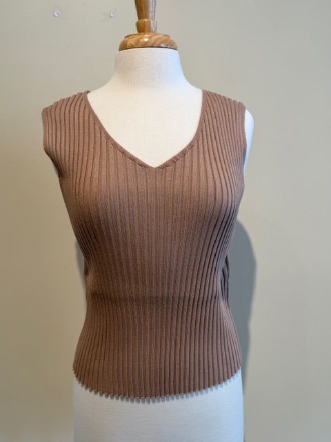 Ashley Ribbed Tank