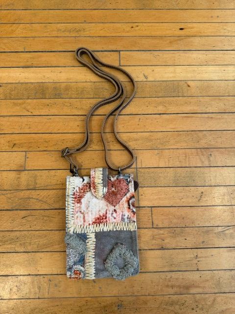 Desert Sage Fringe Cell Bag