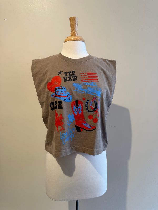 Hannah YeeHaw USA Top