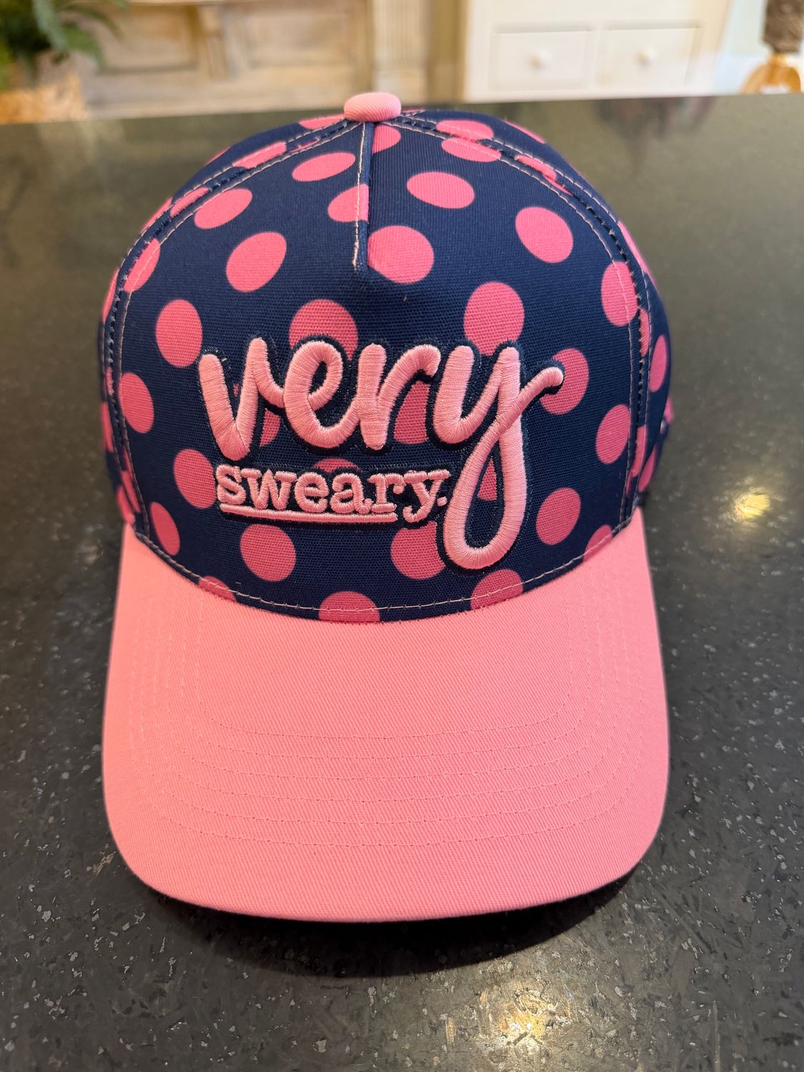 Very Sweary Polka Dot Cap