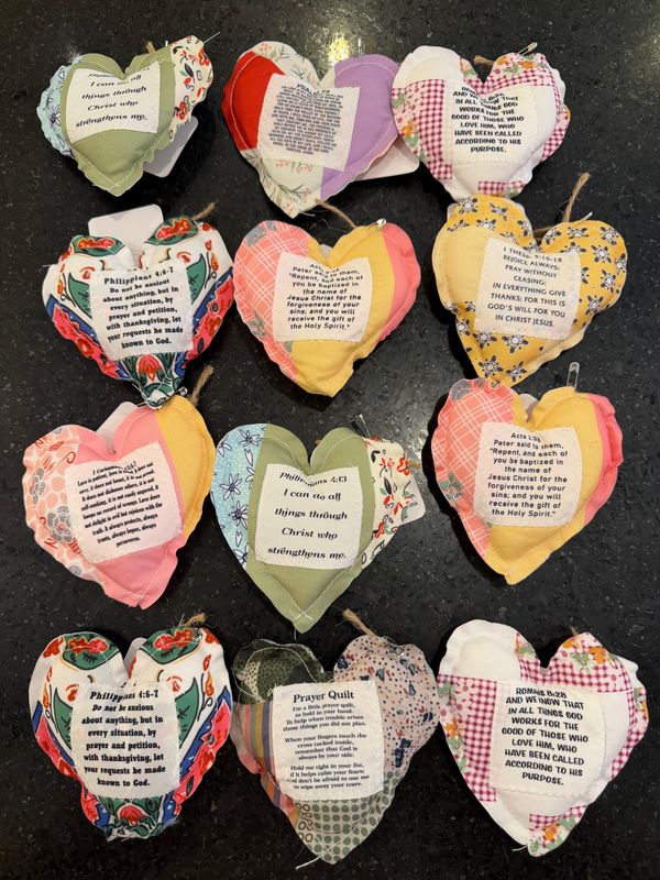Heart Prayer Quilt