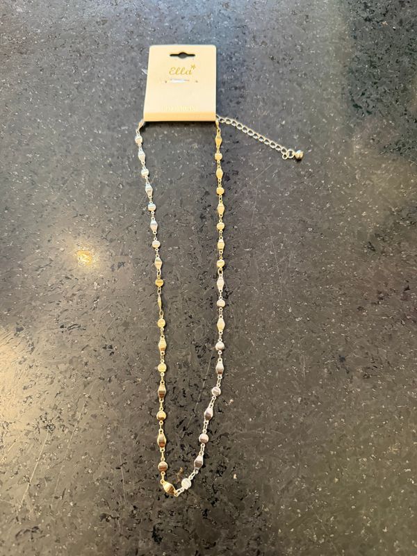 Gold Silver Chain Necklace