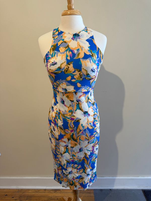 Devan Vibrant Floral Dress