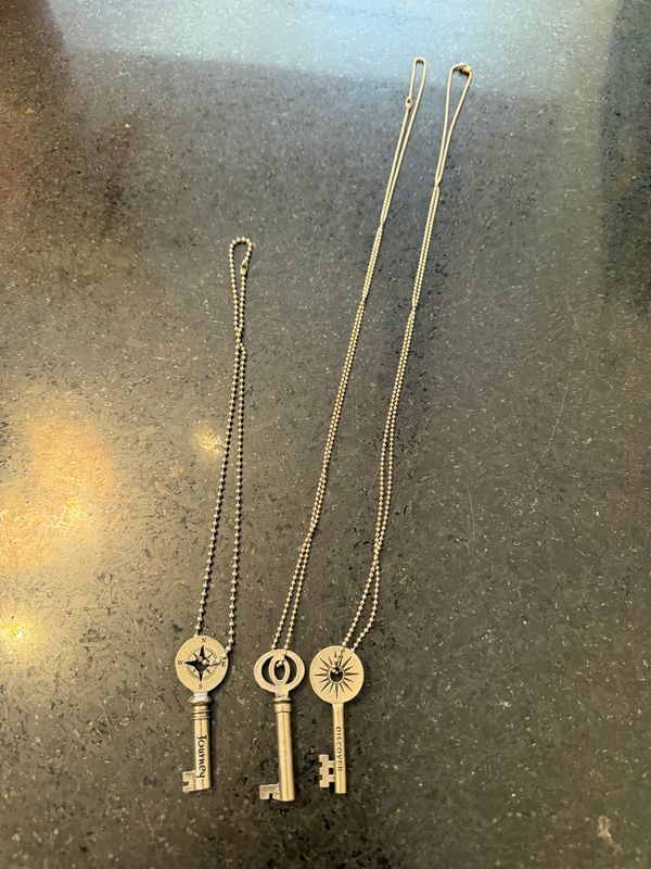 Silver Key Necklace