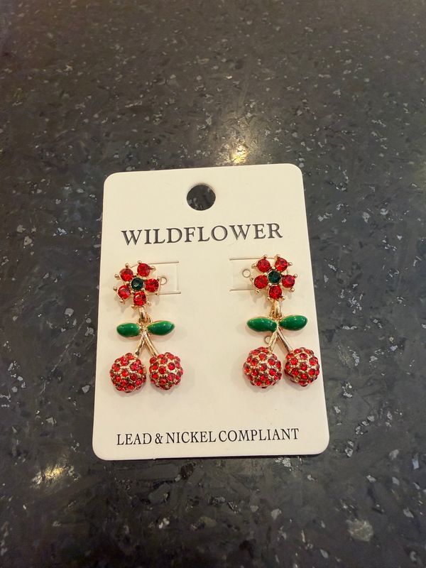 Cherry Dangle Earrings