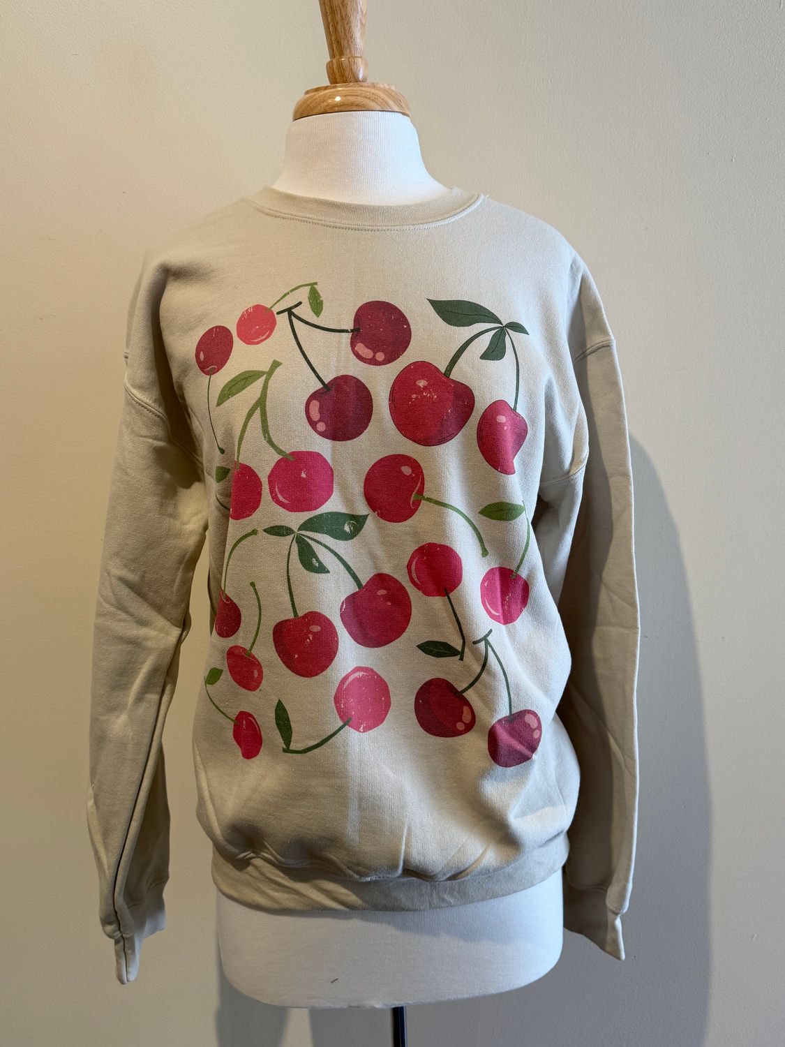 Cornelia Cherry Oversize Sweatshirt