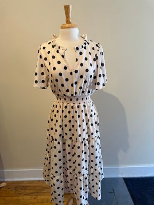 Pippa Polka Dot Tiered Dress