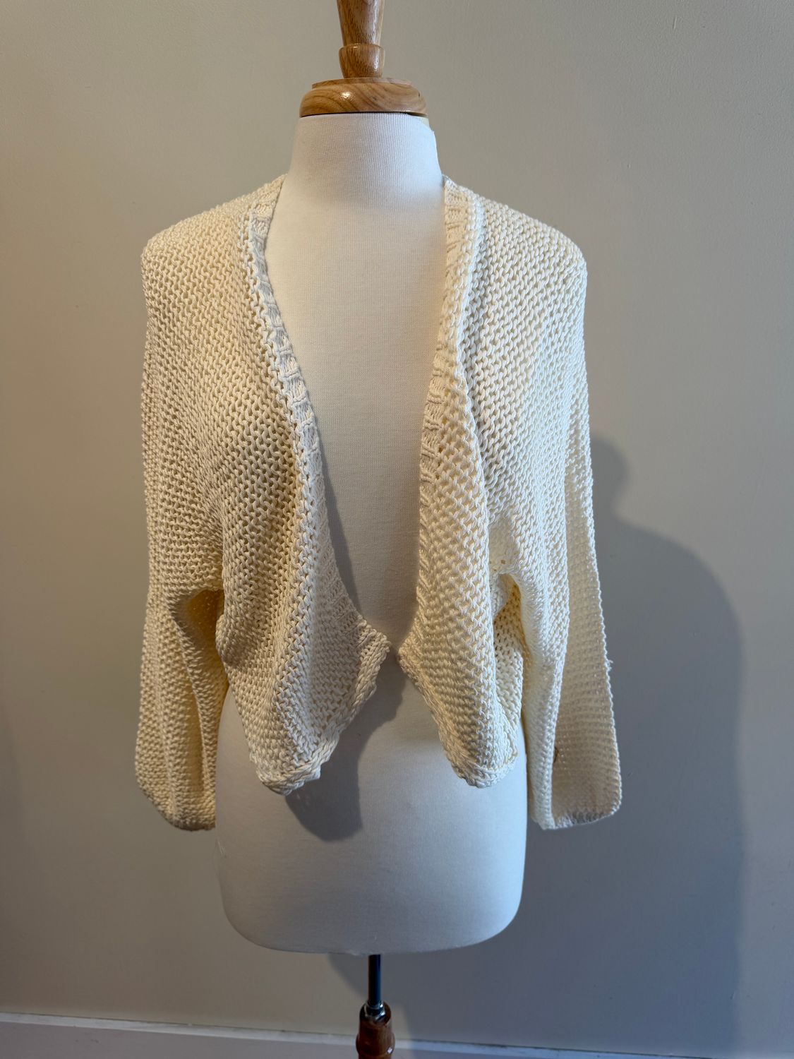 Sonia Cream Crochet Cardi