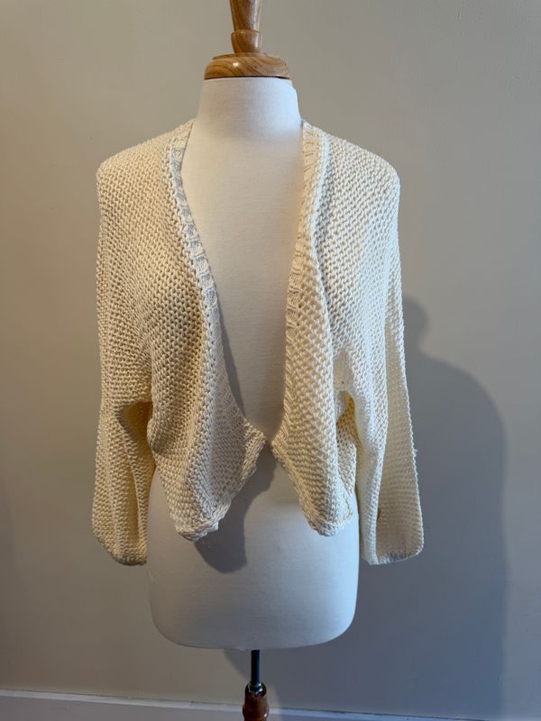 Sonia Cream Crochet Cardi