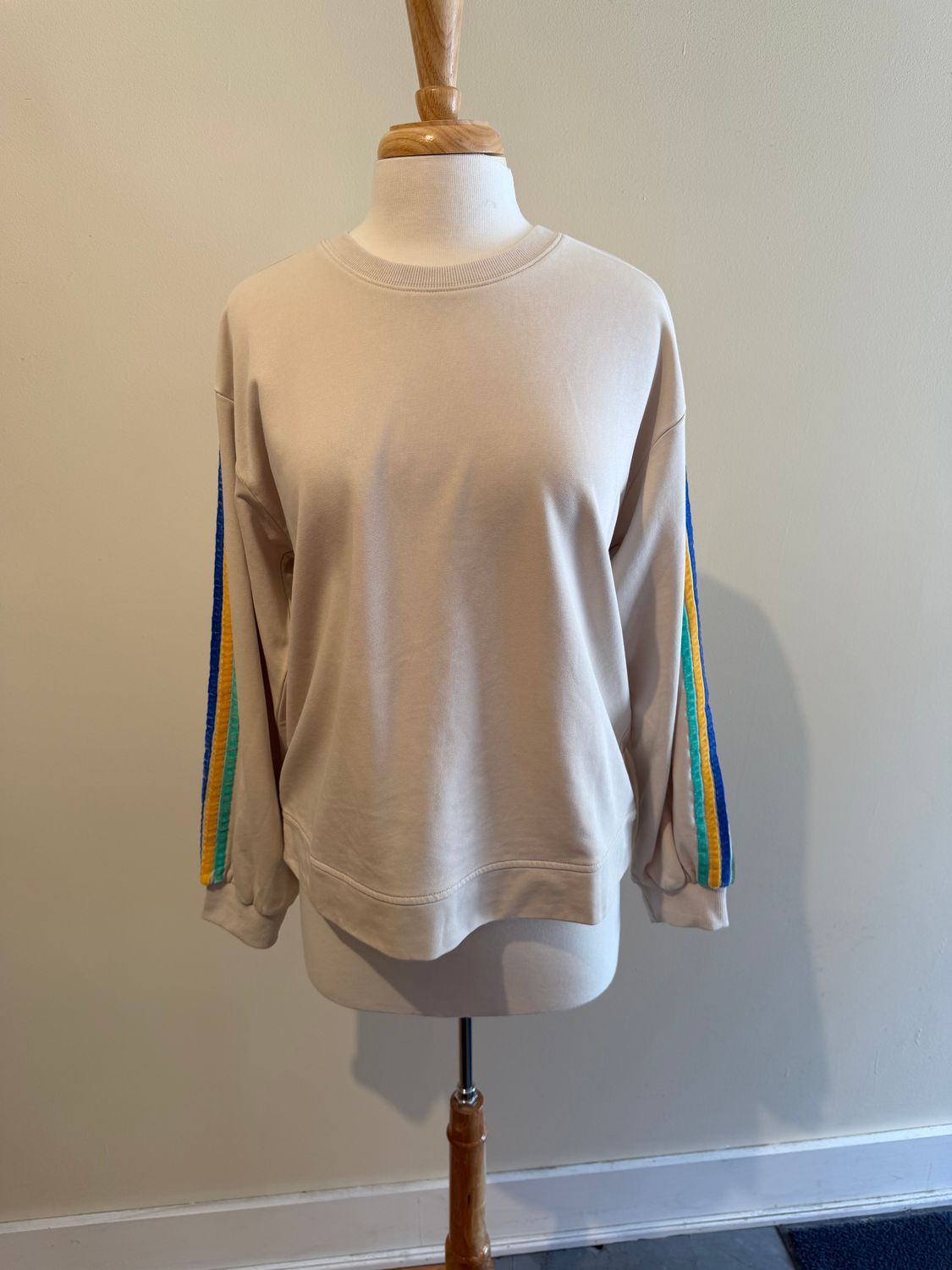 Cedar LS Stripe Top