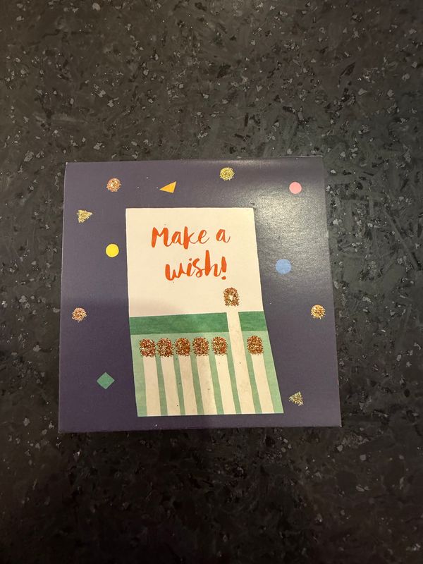 Pop Up Mini Card- Lots Of Candles
