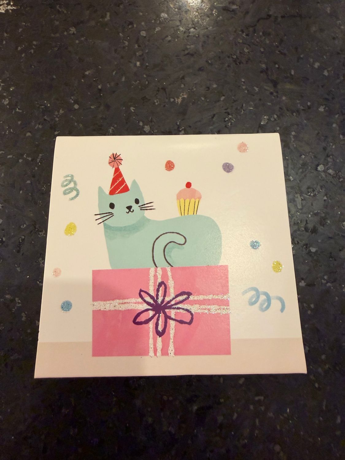 Pop Up Mini Card- Party Cats