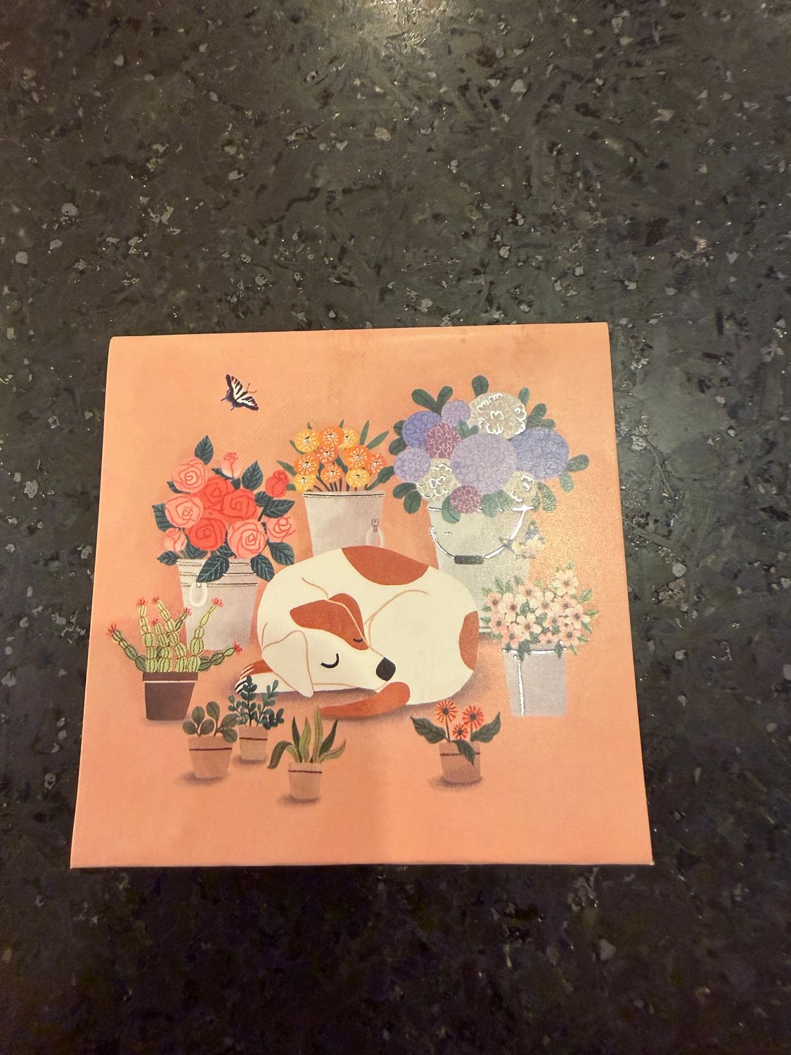 Pop Up Mini Card- Flower Cart