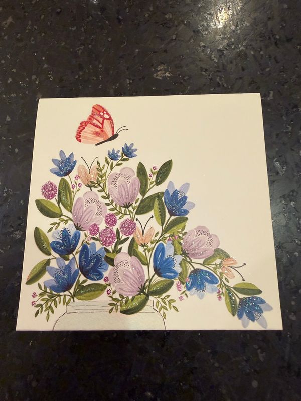 Pop Up Mini Card- Mason Jars