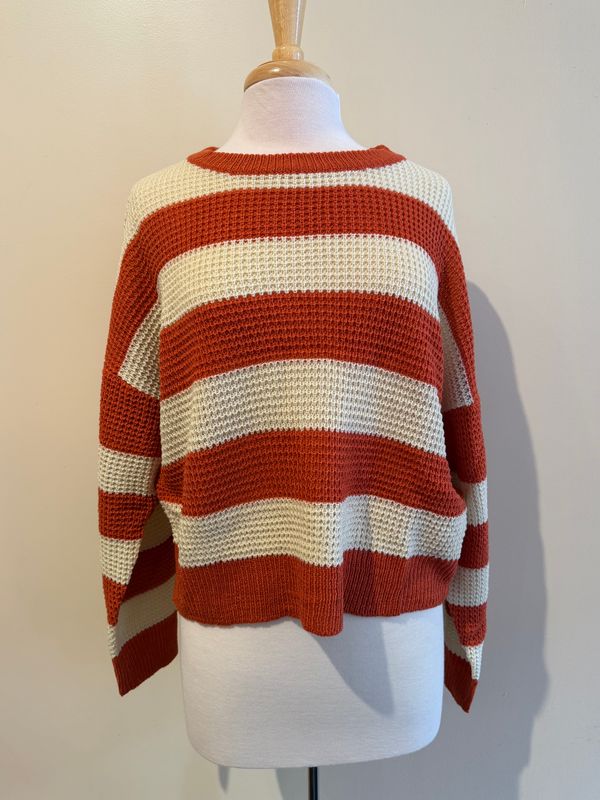 Kelsey Stripe Loose Fit Sweater