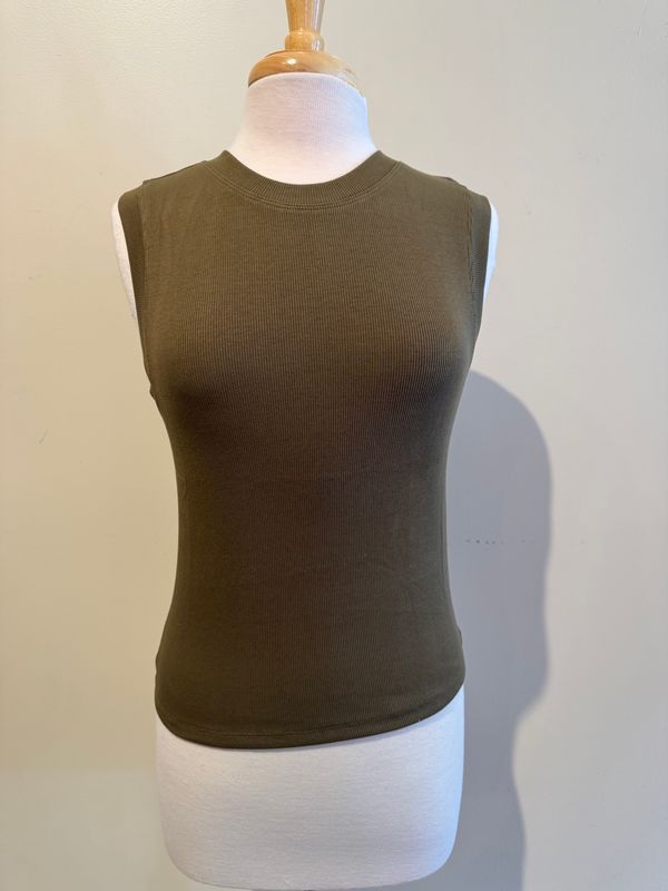Nicole Basic Ribbed Tank