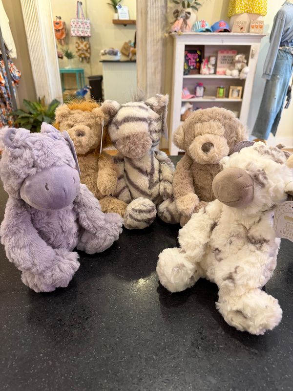 Safari Plush Sitters