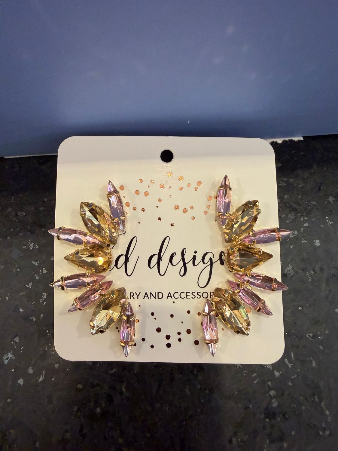 tld Rose Gold Starbursts