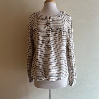 Logan Multi Stripe Yoke LS
