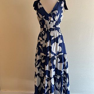 LeAnn Print Tie Dress