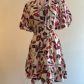 Patty Floral Smock Dress