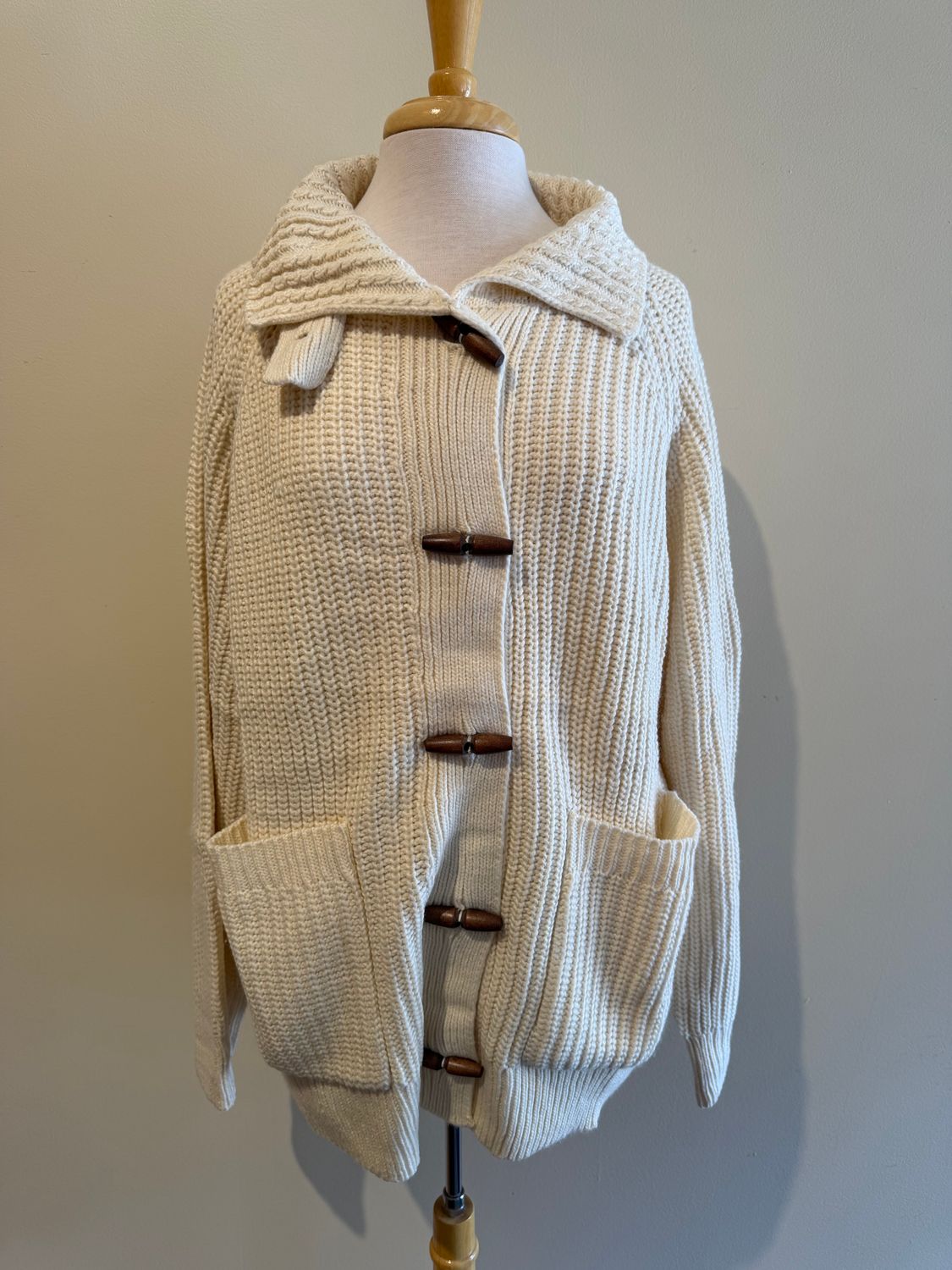 Birdie Rib Toggle Cardi