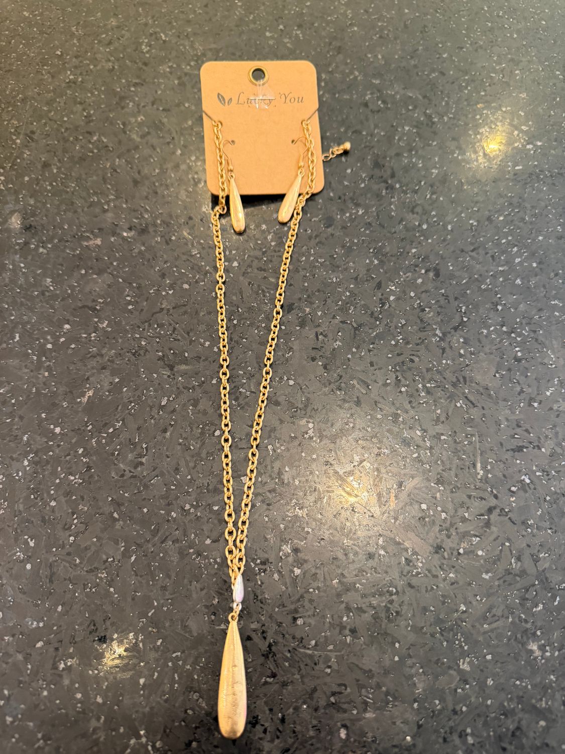 Gold Necklace Gold Pendant