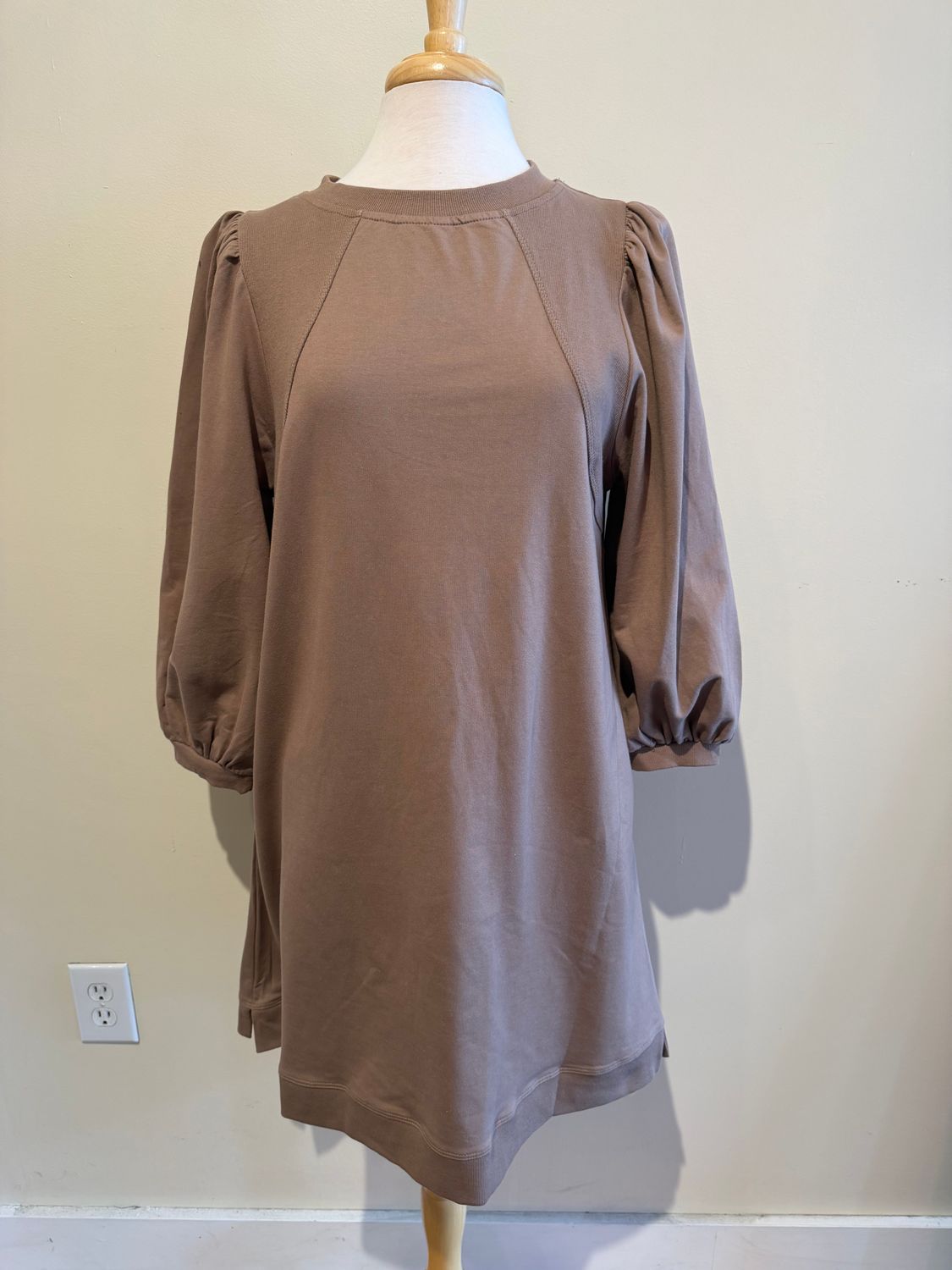 Quincy Puff Sleeve A Line Dress