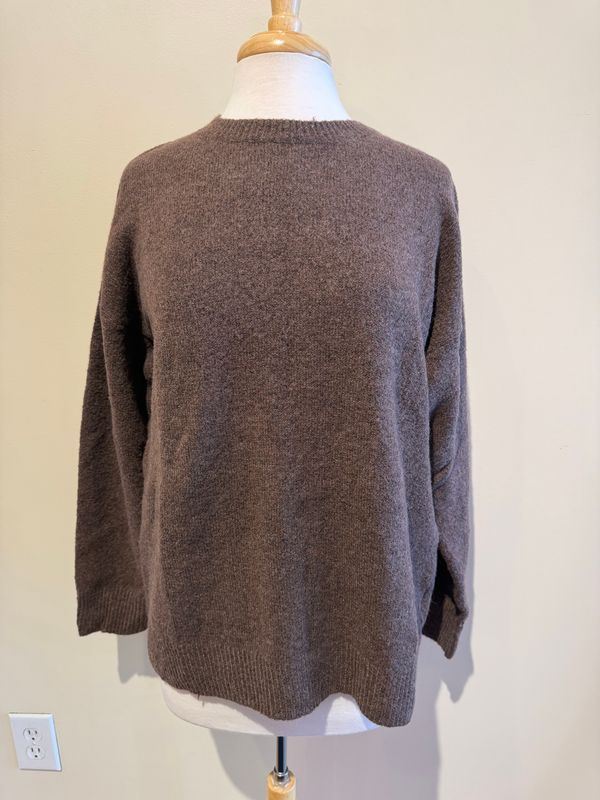 Ashley Ribbed Tie Back Sweater