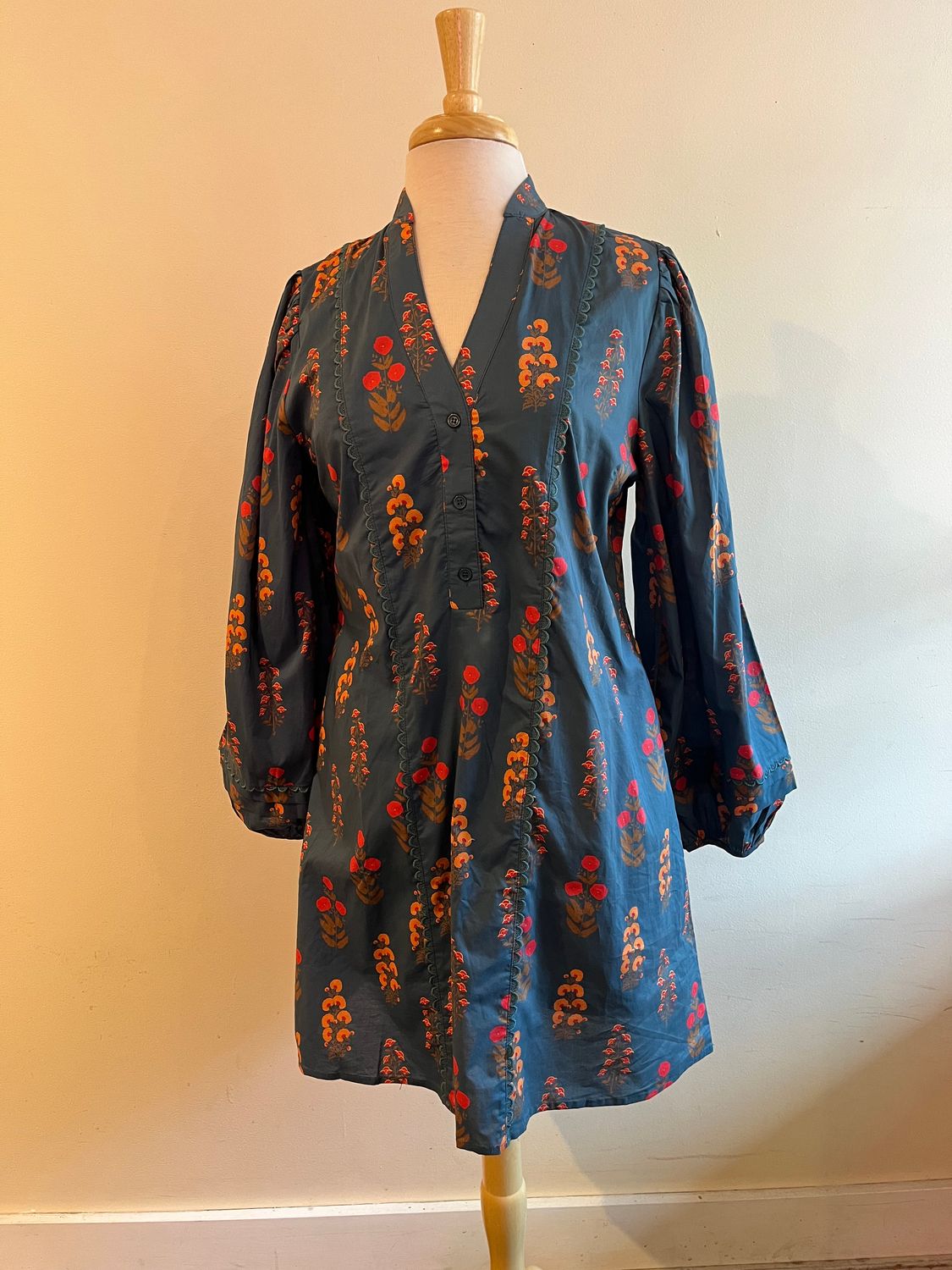 Vienna Floral Print Dress, Size: Small