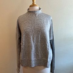 Lynn Gray Roll Neck Sweater