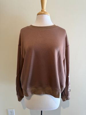 Erika Mocha Embroid LS
