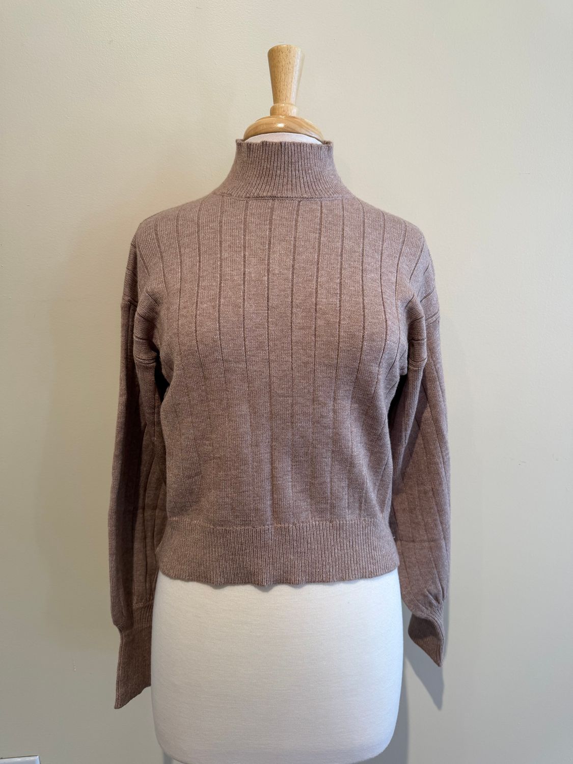 Veda Mock Neck LS Sweater