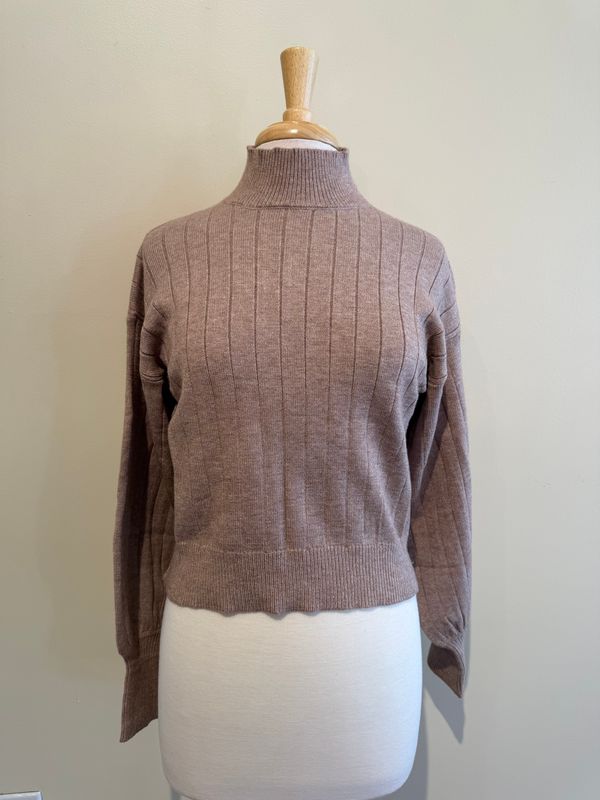 Veda Mock Neck LS Sweater