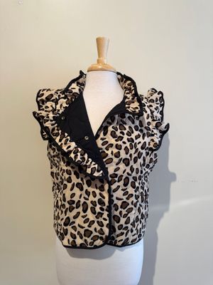 Georgia Reversible Snap Leo Vest