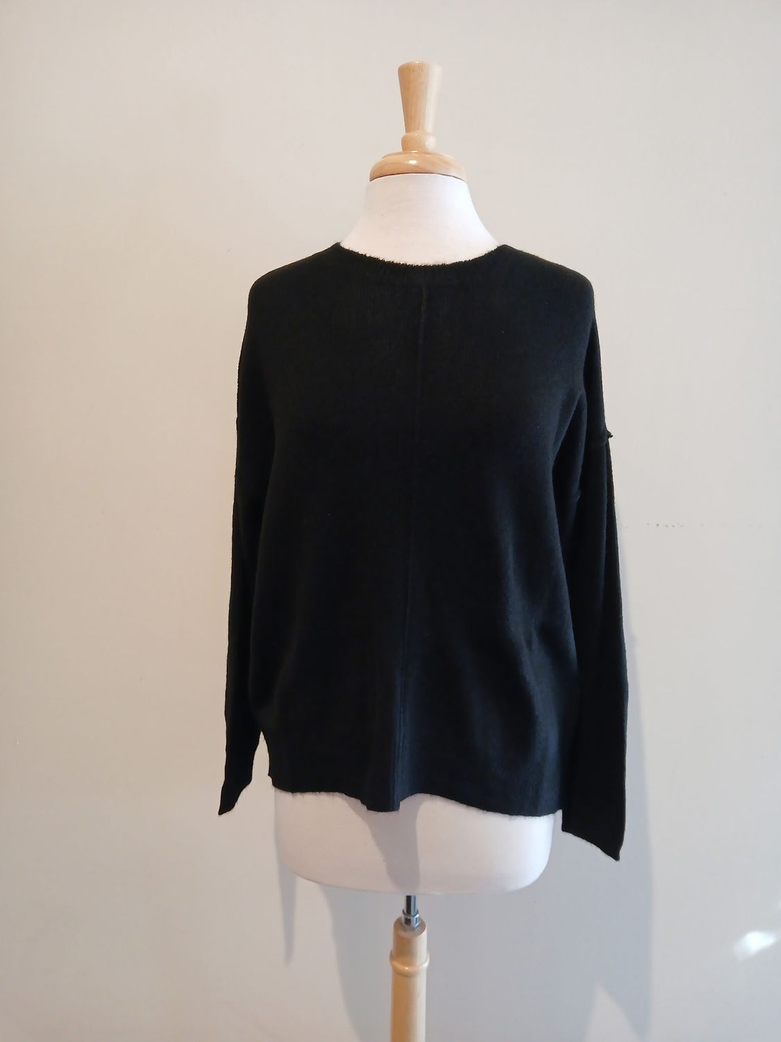 Claire Crewneck Seam Sweater