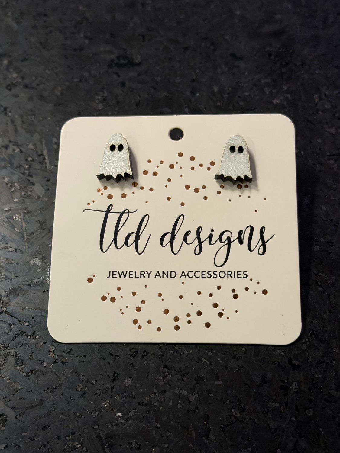 TLD Boo Studs