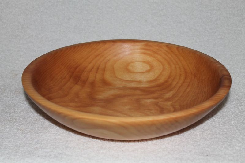 Hand Crafted, Hand Turned, Vermont Made Wooden Bowl #4462, made from Vermont Yellow Birch