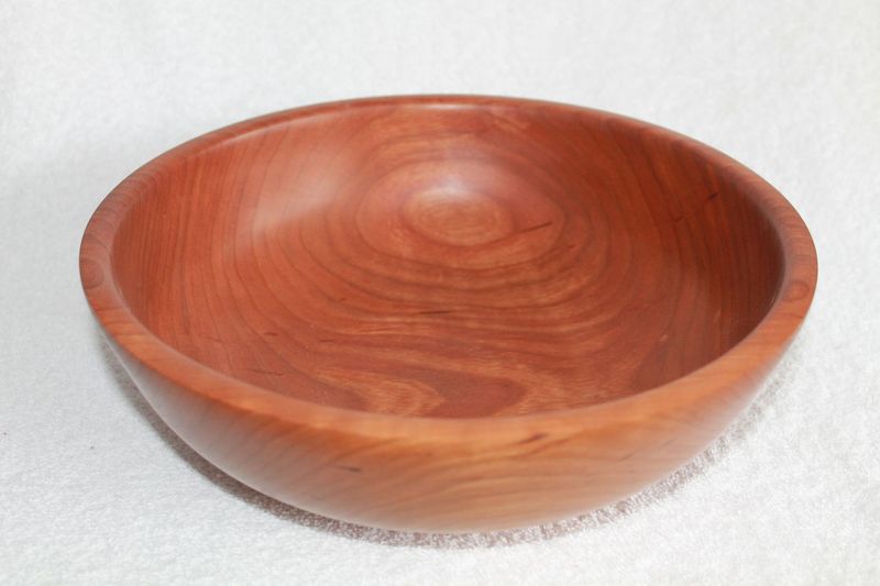 Hand Crafted, Hand Turned, Vermont Made Wooden Bowl #4491 made from Vermont Cherry
