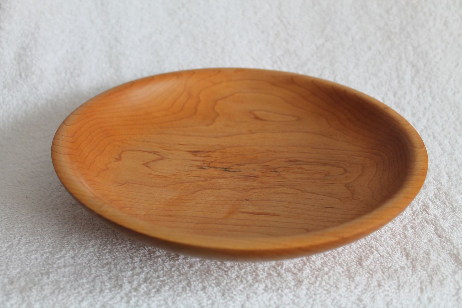 Hand Crafted, Hand Turned, Vermont Made Wooden Dish/Platter #4434 made from Vermont Maple