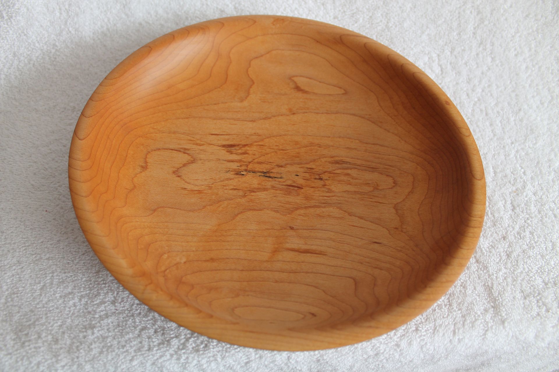 Hand Crafted, Hand Turned, Vermont Made Wooden Dish/Platter #4434 made from Vermont Maple