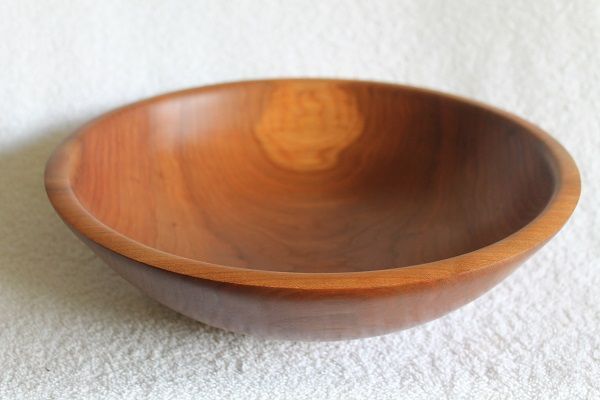 Hand Crafted, Hand Turned,  Vermont Made Wooden Bowl #4527 made from Vermont Cherry