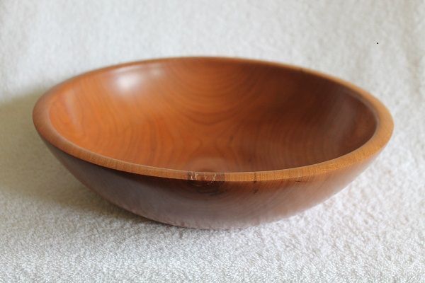 Hand Crafted, Hand Turned, Vermont Made Wooden Bowl #4516 made from Vermont Yellow Birch