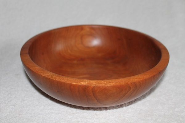 Hand Crafted, Hand Turned, Vermont Made Wooden Bowl #4617 made from Vermont Cherry